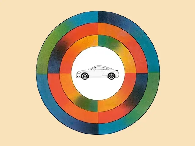 Audi TT MK1 (8N) - Coloris de série