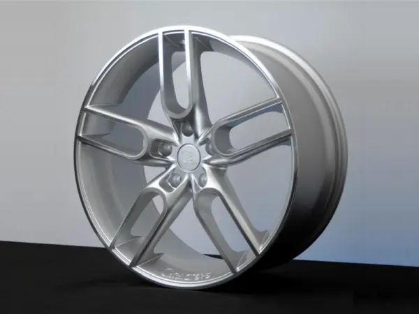 Audi TT 8n - Jantes CW1 Argent poli miroir