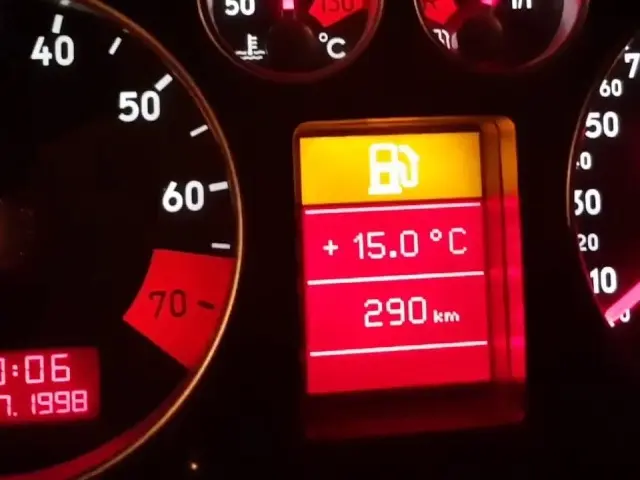 Audi TT 8n - Indicateur de température extérieure