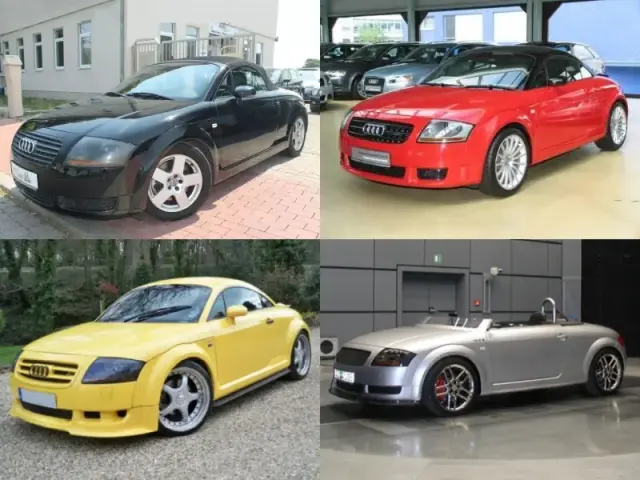 Audi TT MK1 (8N) - Toute la gamme de l'Audi TT