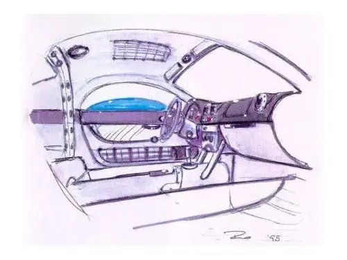 Intérieur du Roadster par Romulus Rostr