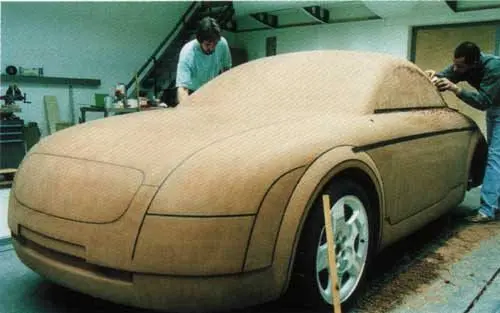 Fabrication de la maquette échelle 1 du coupé