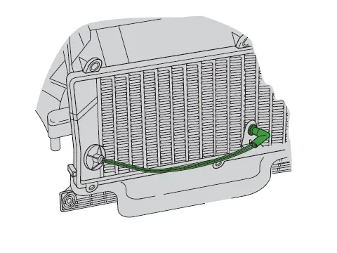G153 - Transmetteur de température de l'évaporateur