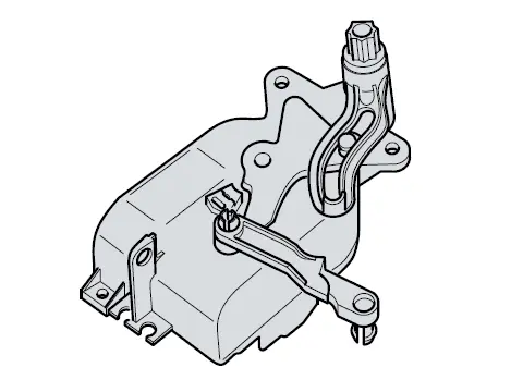 V71 - Servomoteur pour volet de pression dynamique et volet d’air recyclé avec potentiomètre G113