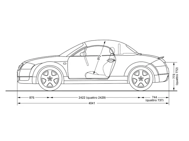 Chassis du roadster