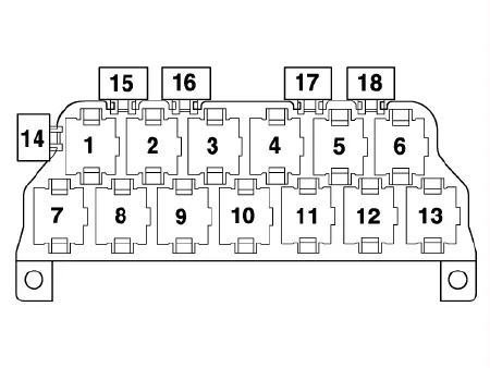 Porte-relais à 13 raccords