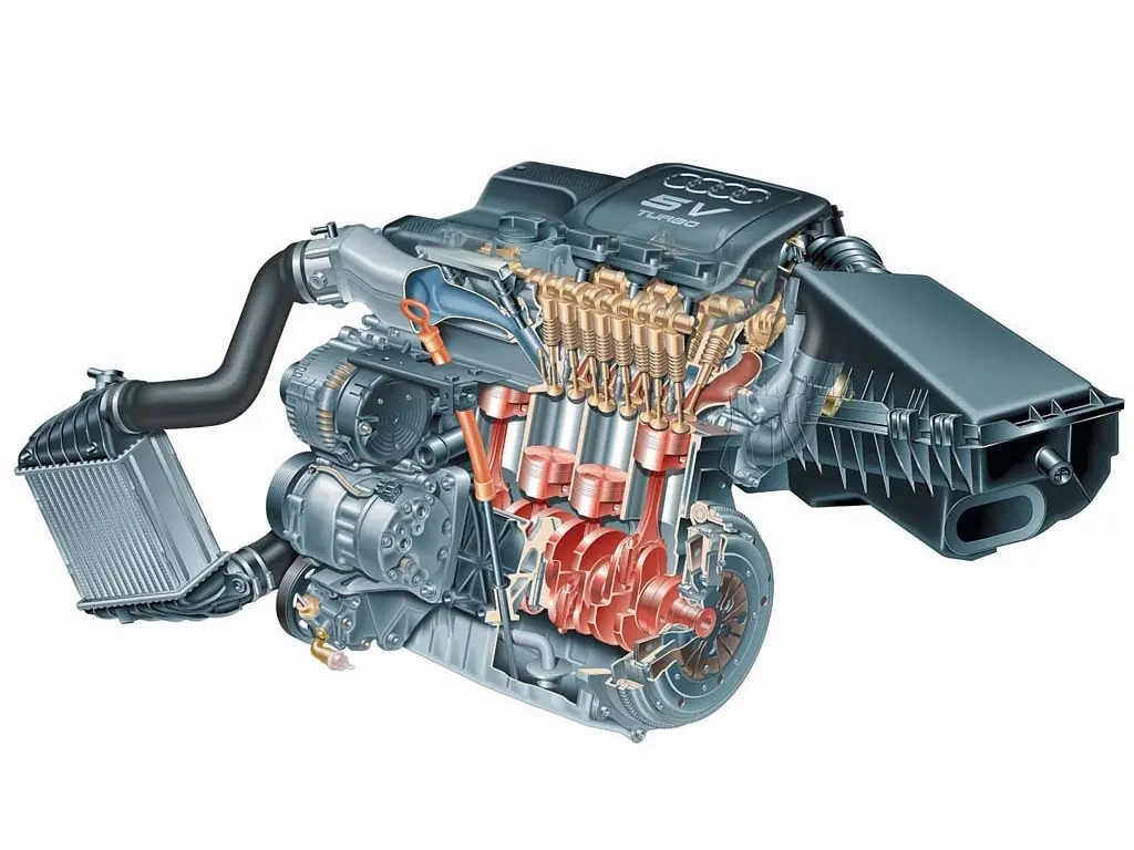 4 cylindres en ligne 1,8L Turbo 180cv ch