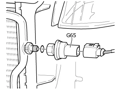 G65 - Transmetteur de pression de l'air conditionné