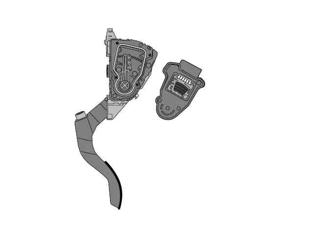 G79 et G185 - Module de pédale d’accélérateur avec transmetteurs de position de l’accélérateur